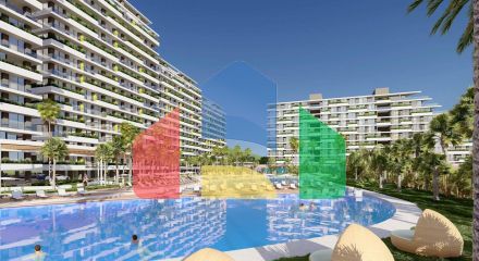 2-комнатные апартаменты 69 м2 с видом на море в 600 метрах от пляжа 2-комнатные апартаменты 69 м2 с видом на море в 600 метрах от пляжа