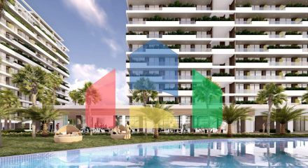 Студия 47 м2 в 600 метрах от пляжа Студия 47 м2 в 600 метрах от пляжа