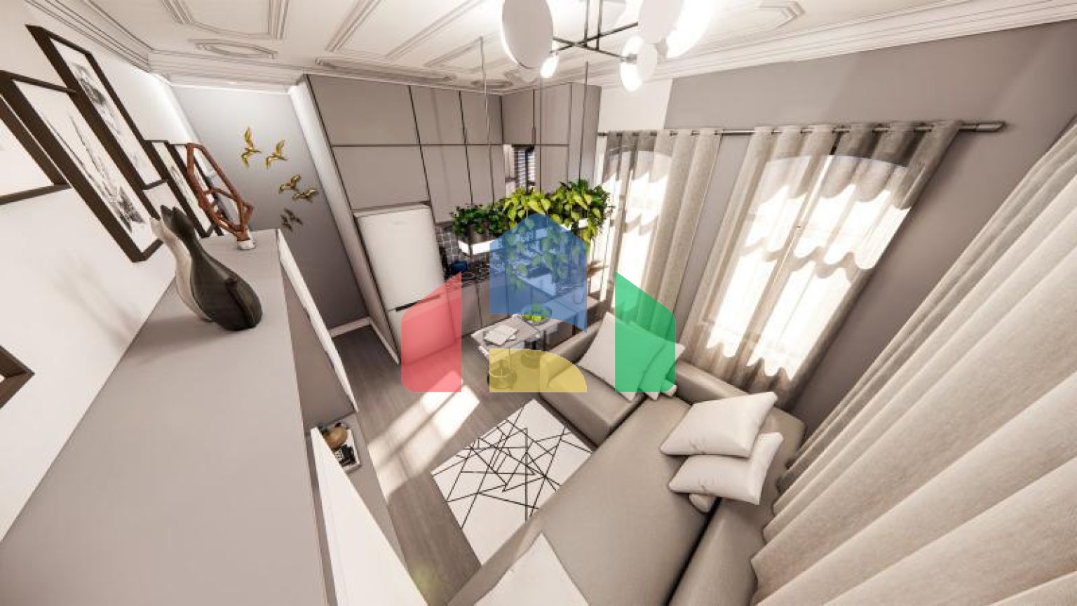 Вилла 3+3 в Стамбуле