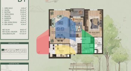 Квартира 3+1 в Стамбуле Квартира 3+1 в Стамбуле