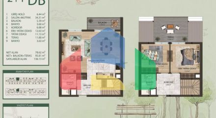 Квартира 3+1 в Стамбуле Квартира 3+1 в Стамбуле