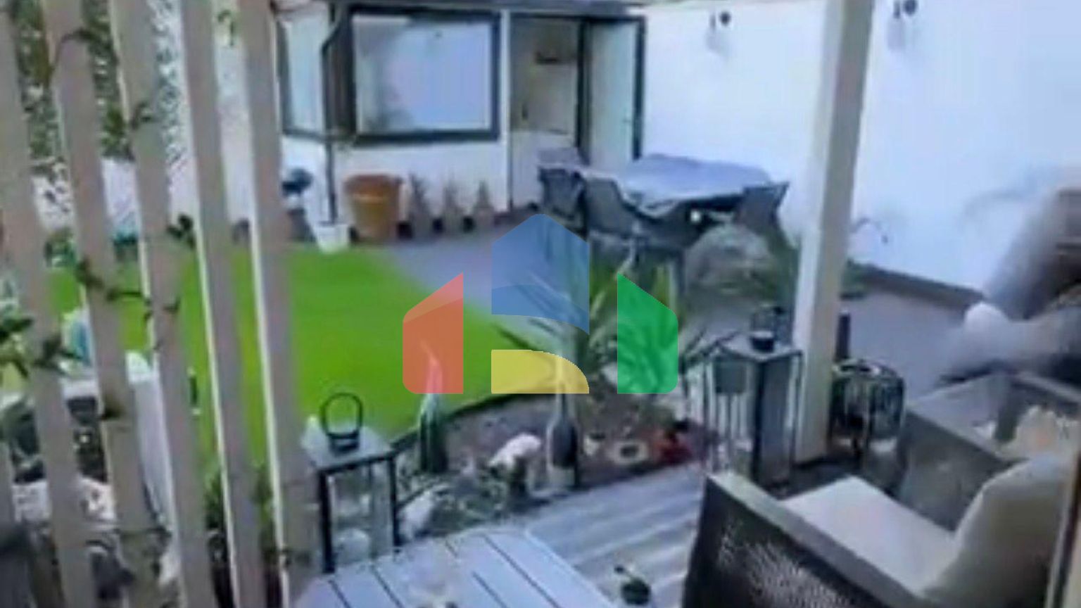 2+1 с собственным двориком, р-н Qerret, 65 м.кв