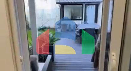 2+1 с собственным двориком, р-н Qerret, 65 м.кв