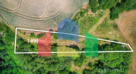 На продажу сельскохозяйственные земли 1495 m²