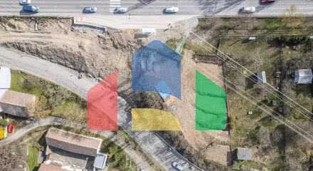 На продажу участки под строительство 1183 m²