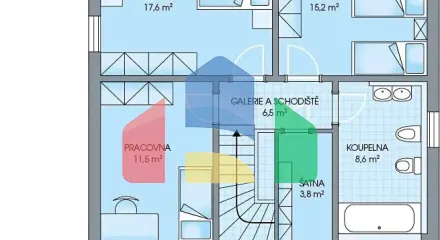 На продажу семейные дома 127 m², земельный участок 540 m²